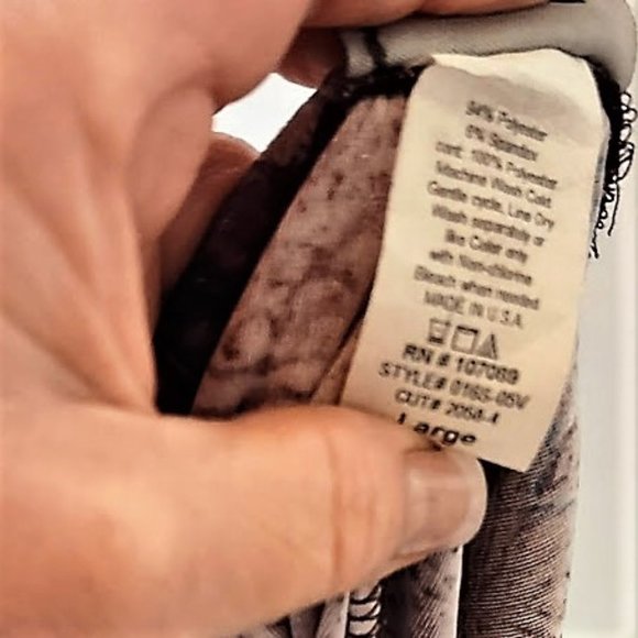 Ladies Purple Floral Gypsy Ruffle Skirt - Picture 7 of 13